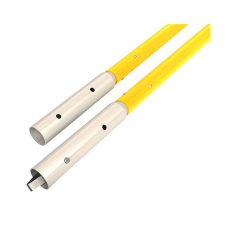 1-1/2in Fiberglass Button Handle, 6ft