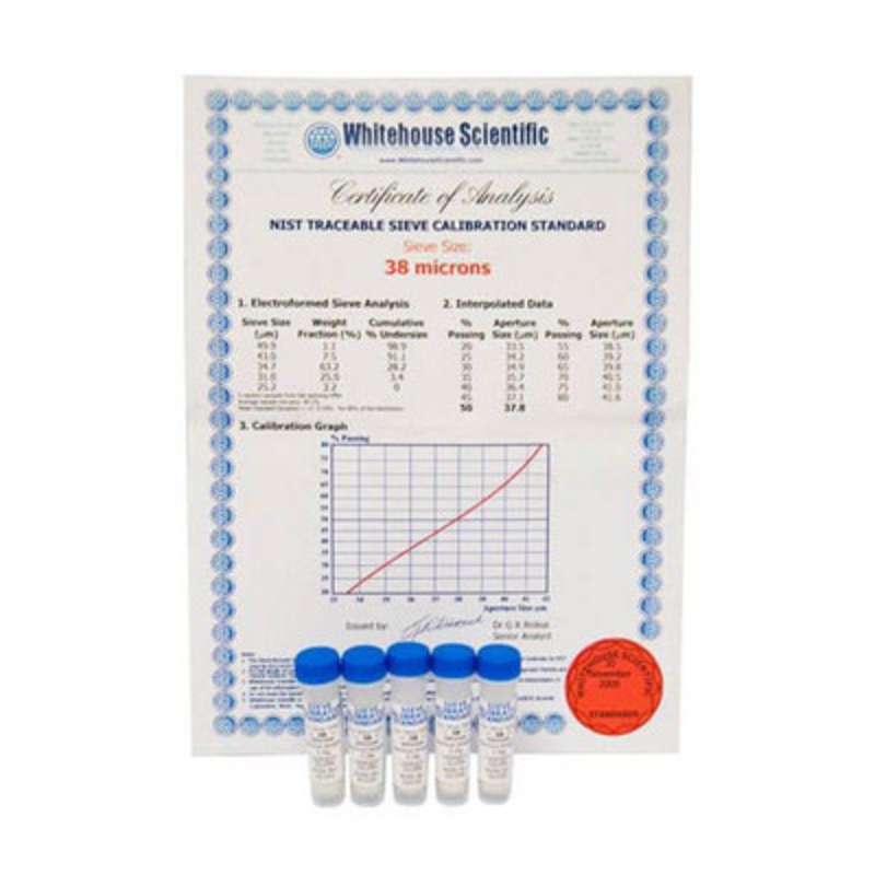 Whitehouse Sieve Calibration Standards No.400 (38 micrometer)