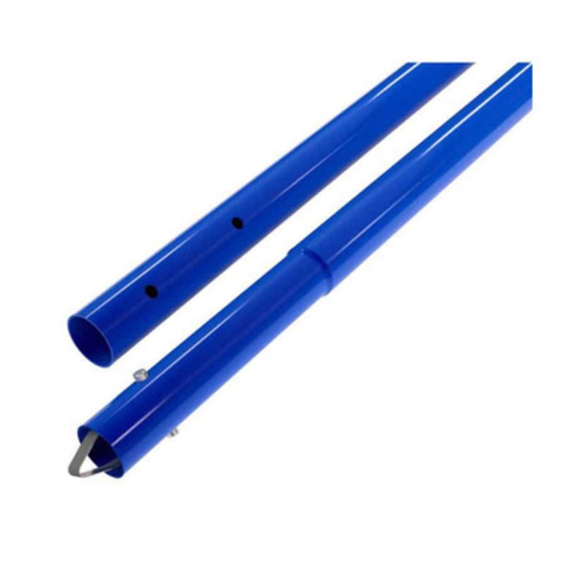 1-3/4in Aluminum Swaged Button Handle, 6ft