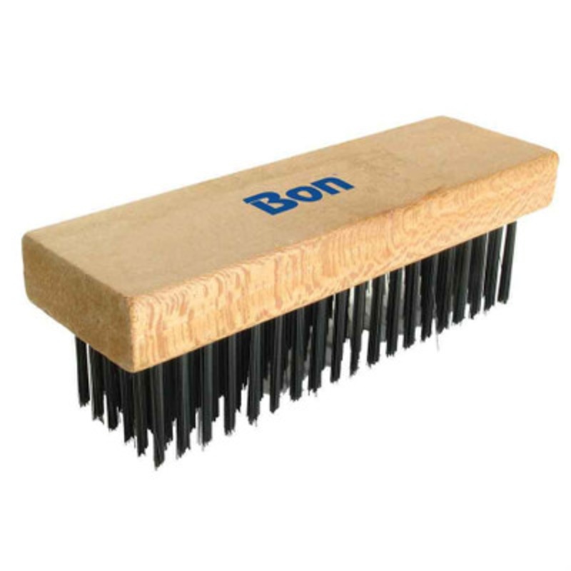 Wire Brush, Straight Back, 7-1/8in x 2-1/4in