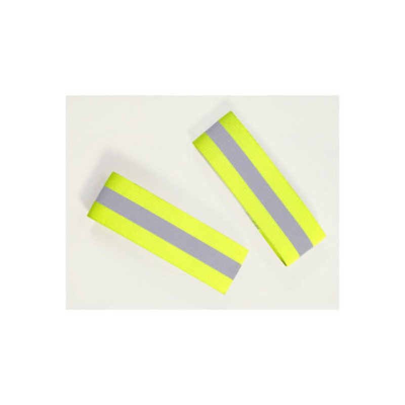 Wristband, Velcro Closure, 10in x 1-1/2in, Lime (10/Cs)