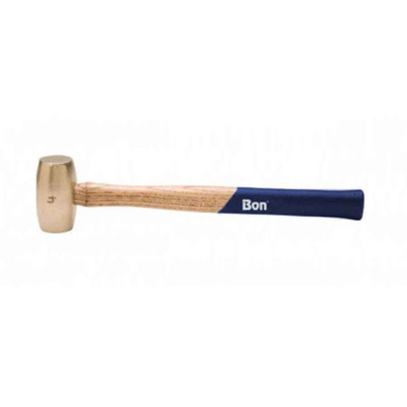 10 Lb Sledge Hammer: Brass with Wood Handle