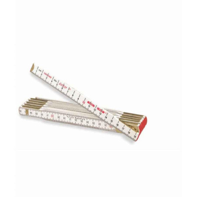 Wood Metric/Inch Rule, 2 Meters