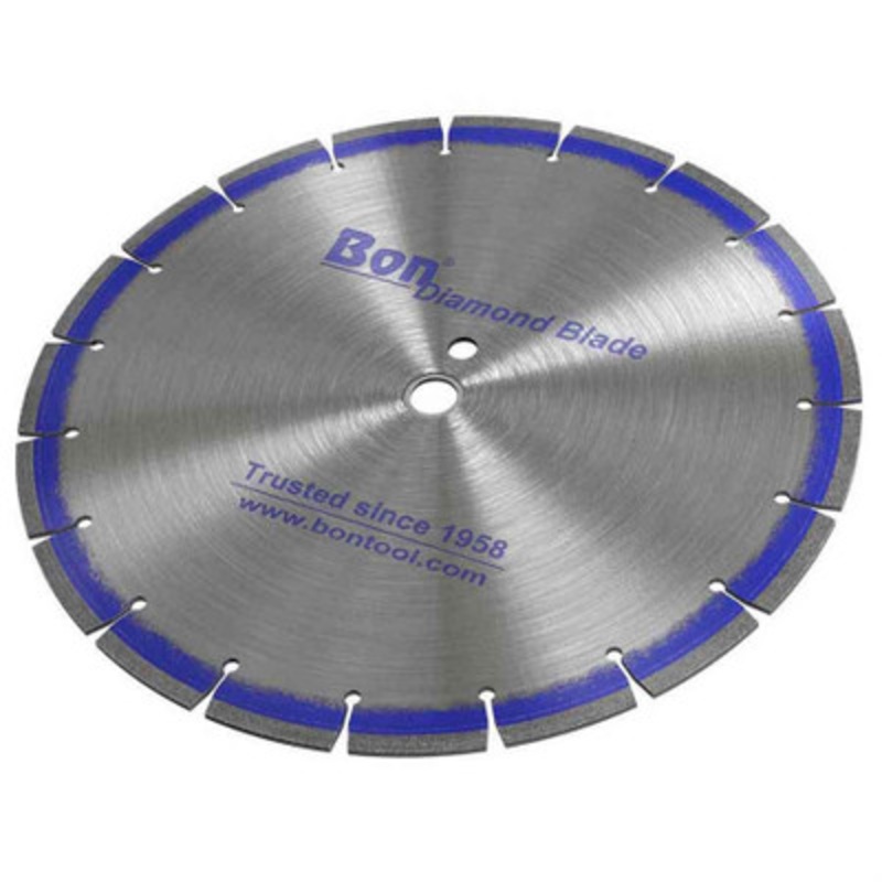 Wet and Dry Diamond Blade 12in x 0.125in x 1in, 20mm DP