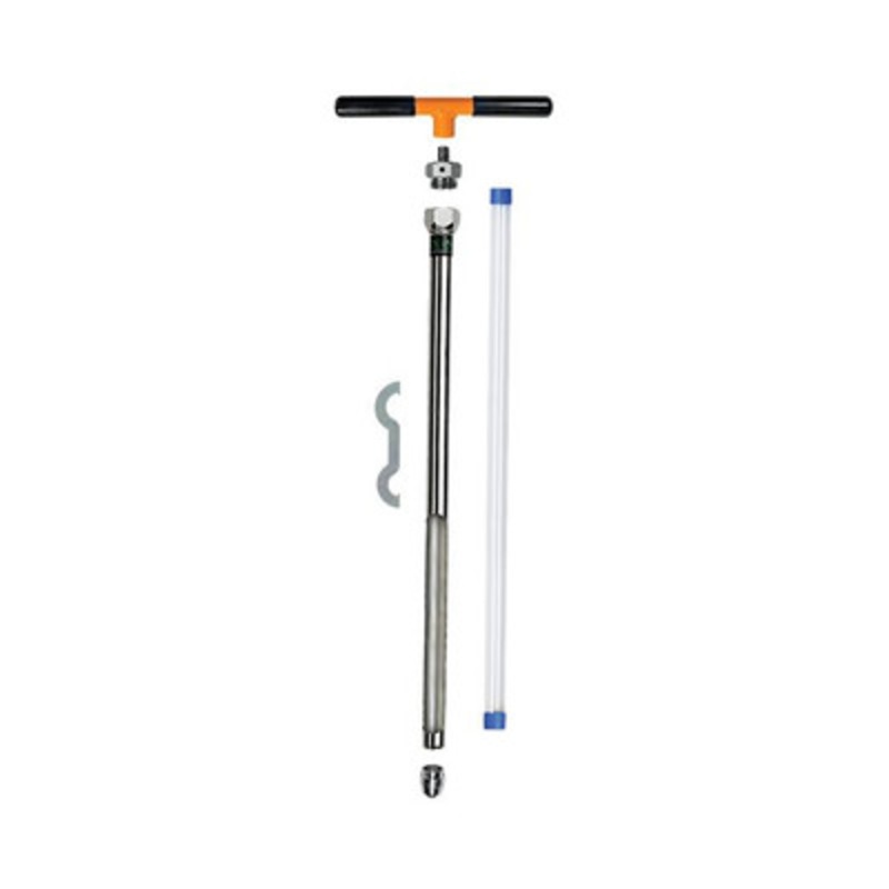 1-1/4in x 12in Plated Dual Purpose Tip for Soil Recovery Probe