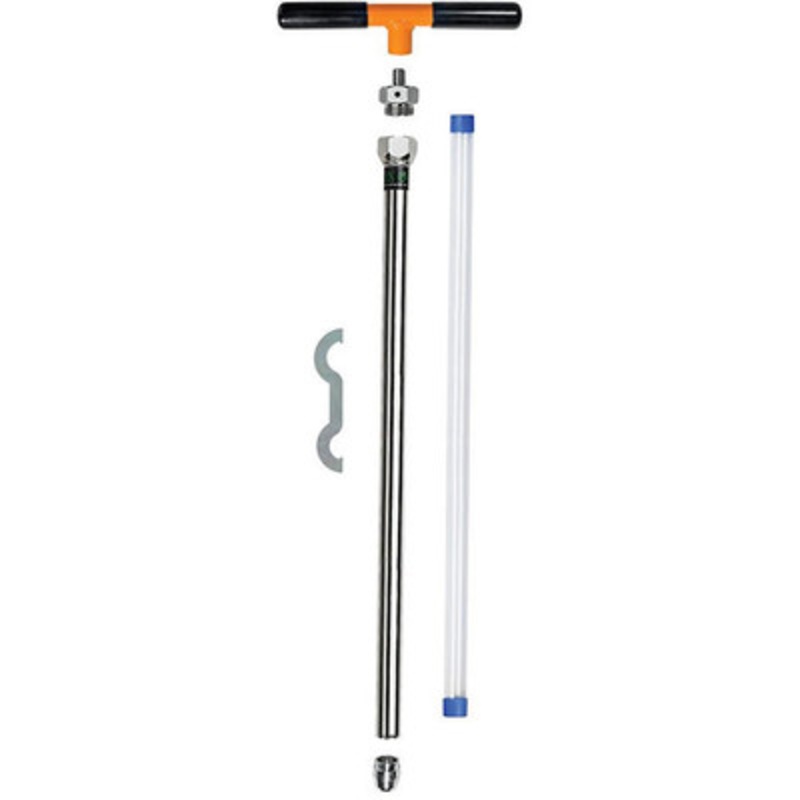 1-1/4in x 24in Plated Tip Soil Recovery Probe