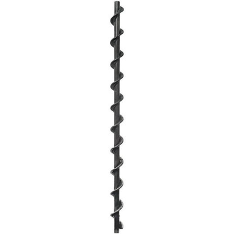 1-1/2in x 3ft Flighted Extension, 5/8in Thread