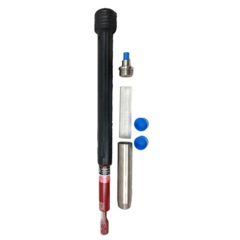 1-1/2in x 6in SS Soil Core Sampler, 5/8in Thread