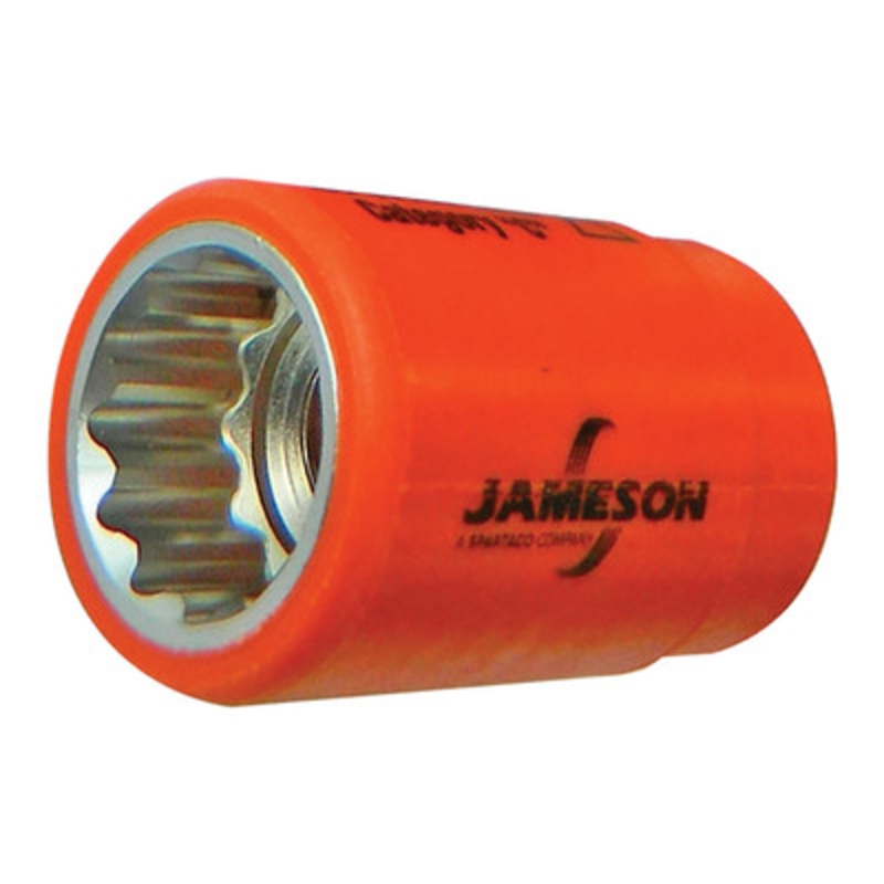 1000V Insulated Socket, 3/8in Drive x 9/16in