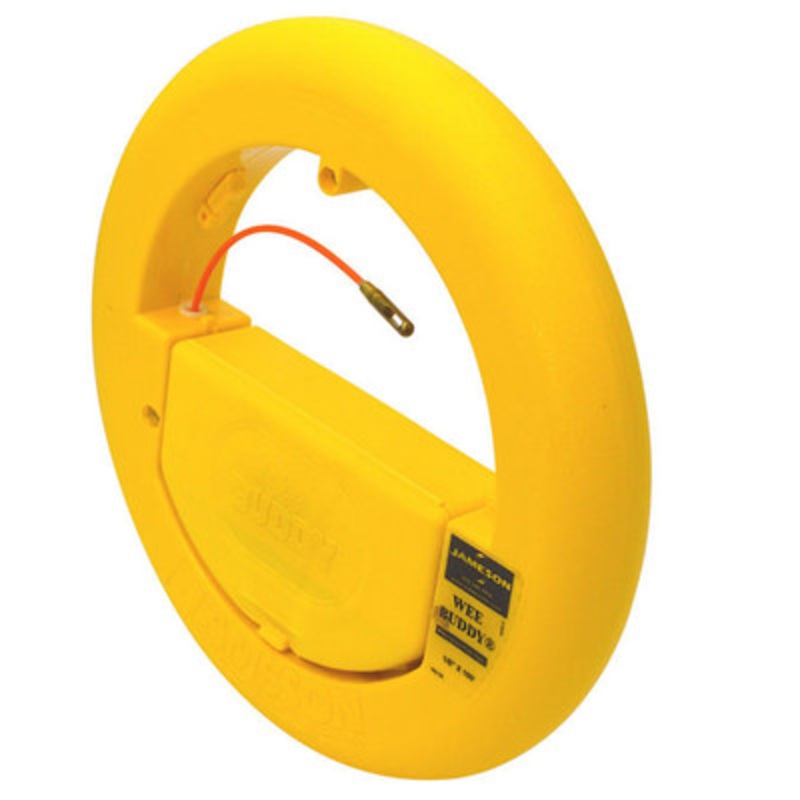 Wee Buddy Fiberglass Fish Tape Accesory Kit, 1/8in x 100ft