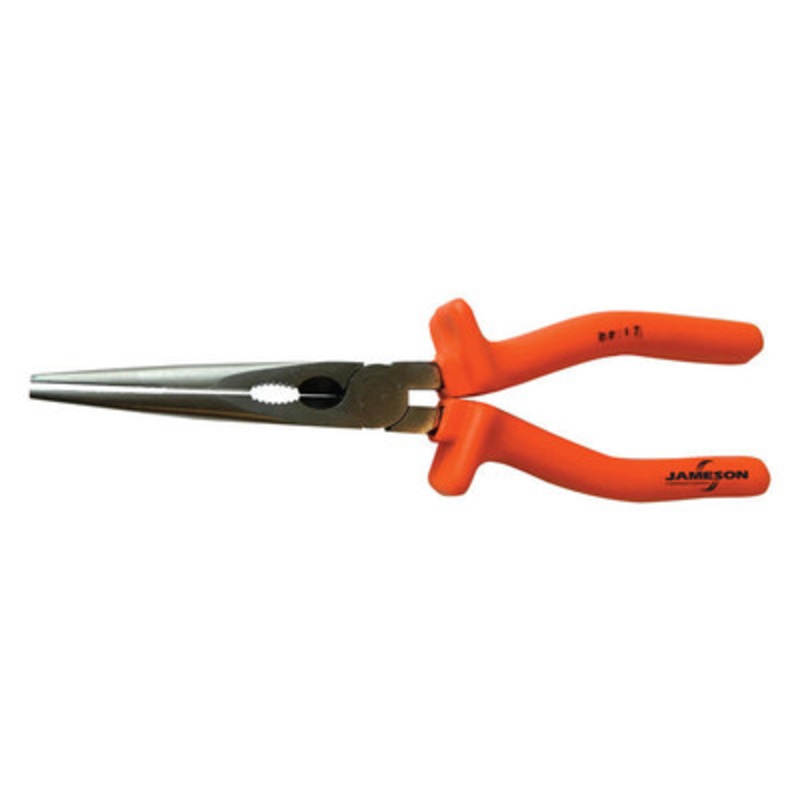 1000V Insulated Long-Nose Pliers, 6-1/4in