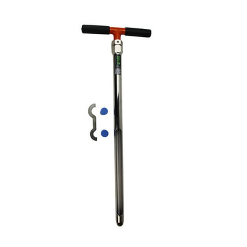 1-1/4in x 24in Plated Dual Purpose Tip Soil Recovery Probe