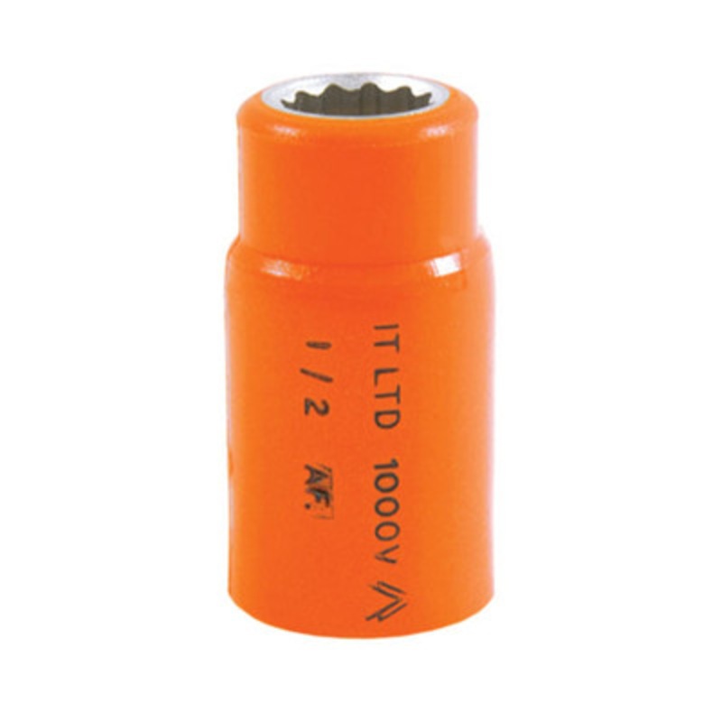1000V Insulated Socket, 1/2in Drive x 13/16in