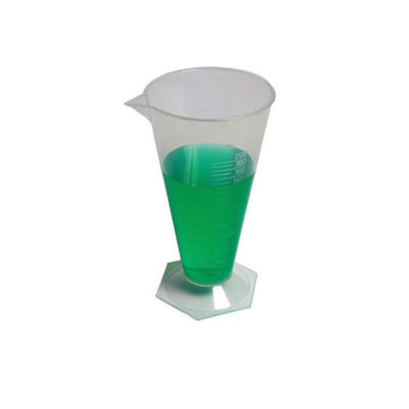 125ml Graduated Cylinder, Conical Measuring (12/Pk)