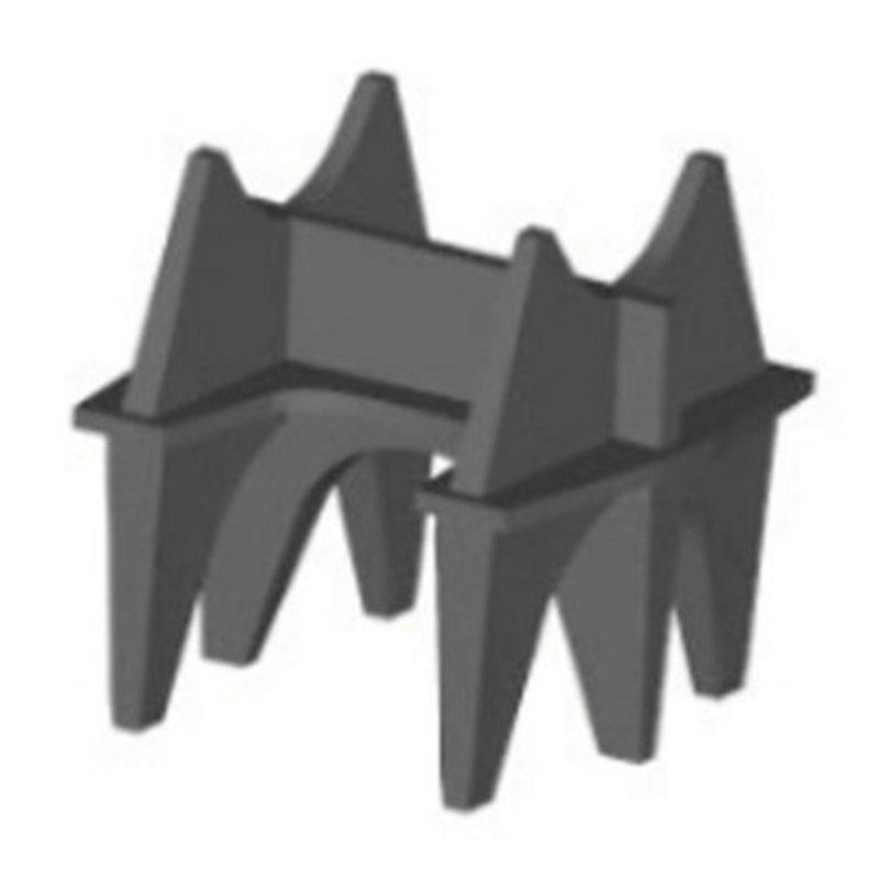 1.0in H-Chair, 6 Leg Chairs, #11 Max Bar (1000/Carton)