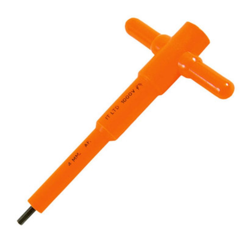 1000V Insulated T-Handle Hex Key, 5/16in