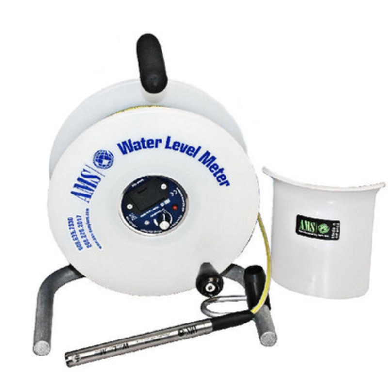 Water Level Meter with 5/8in Probe and 60m Tape