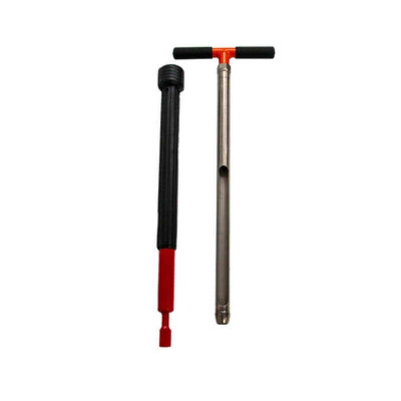 1-1/8in x 24in Stainless Steel Slide Hammer Soil Probe