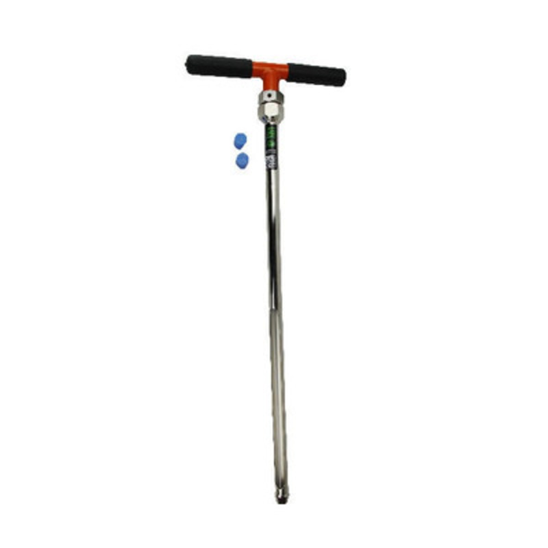 1-1/8in x 24in Plated Dual Purpose Soil Recovery Probe