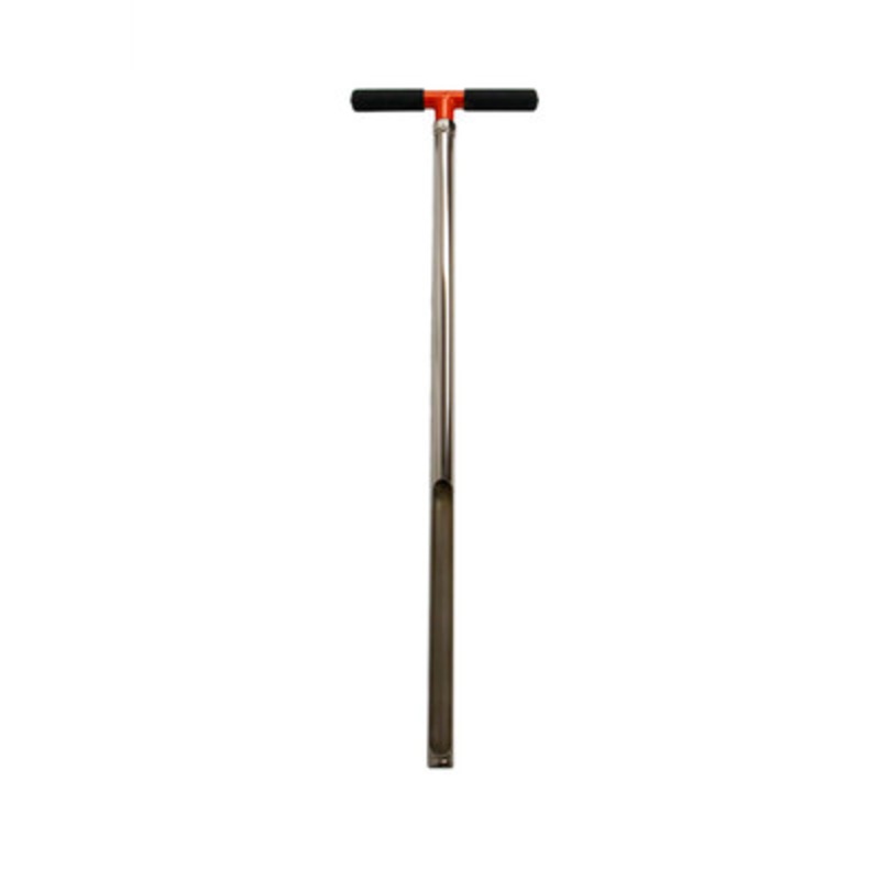 1-1/8in x 33in EZ Kleen Soil Probe with Handle, 5/8in Thread