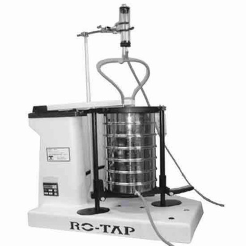 Wet Sieving Kit for WS Tyler RX-29 8in Ro-Tap Sieve Shaker