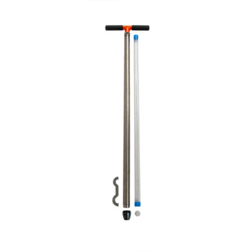 1-1/4in x 36in SS Tip Sand Probe with Handle, 5/8in Thread