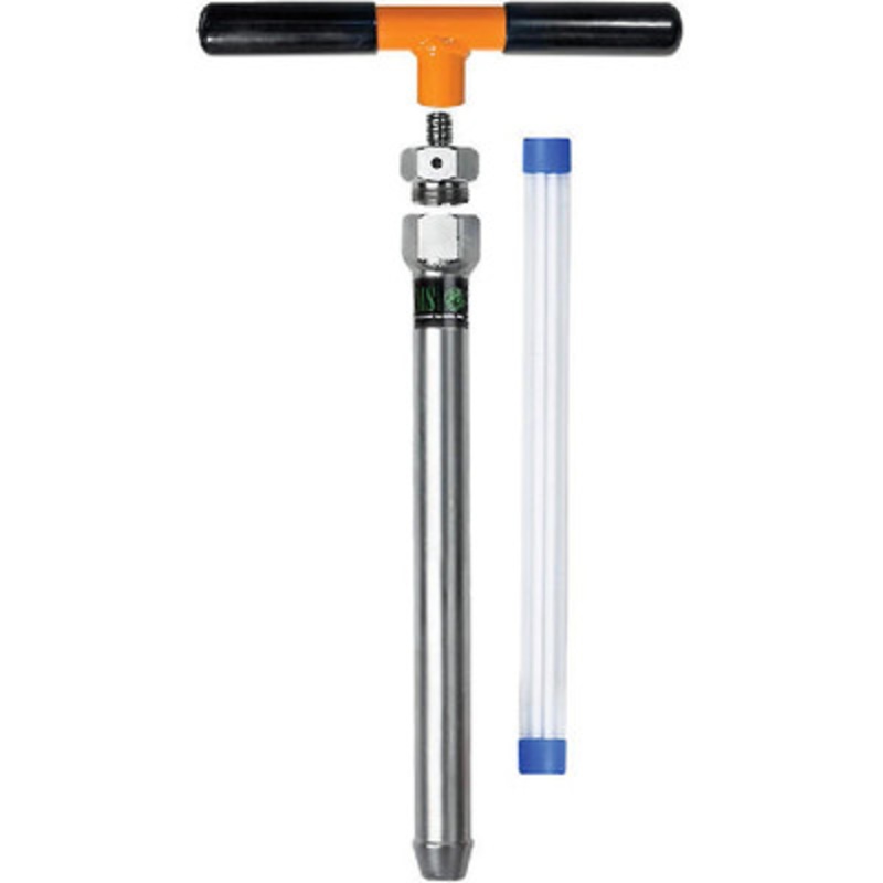 1-1/8in x 12in Plated Soil Recovery Probe with Handle