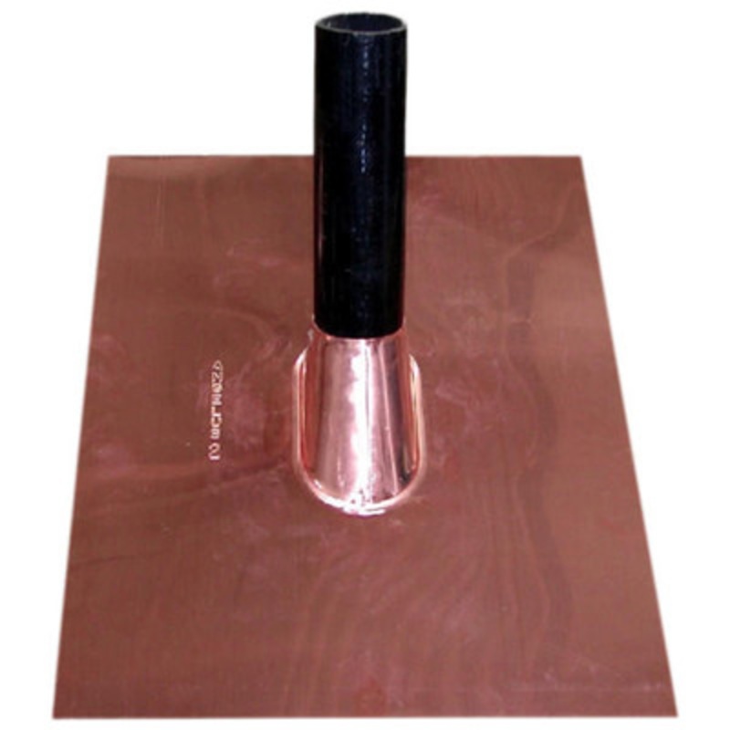 0.5in Copper Pipe and Penetration Flashing