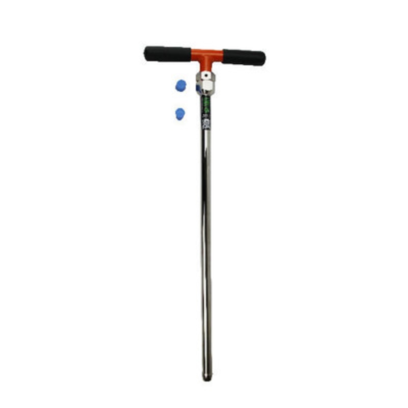 1-1/8in x 24in Stainless Steel Soil Recovery Probe with Handle