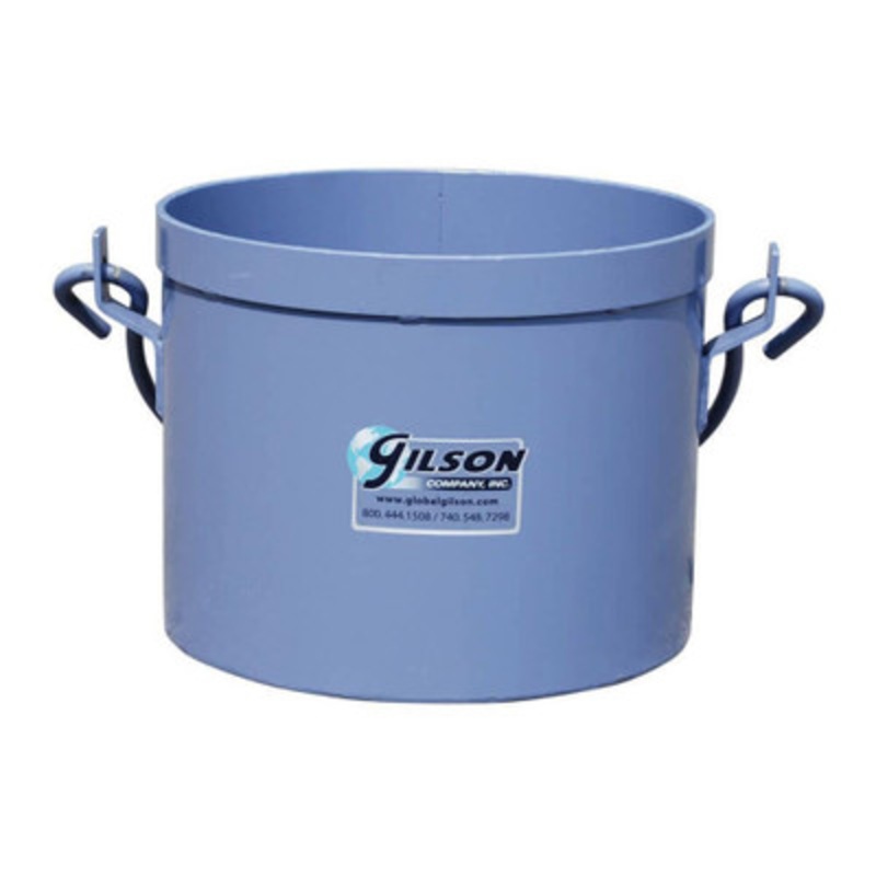 1 Cubic Foot Container: Steel Weight Unit Measure, 1 Cu Ft (28.3L)